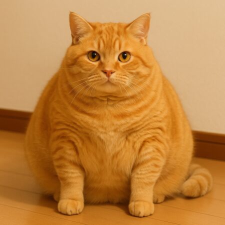 ふっくらした猫さんはかわいい