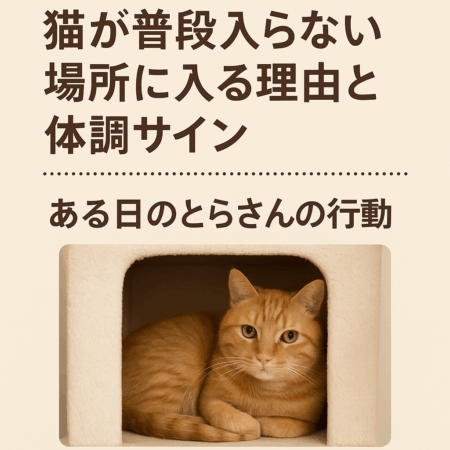 猫 ある日の行動 猫の体調が悪い時の行動