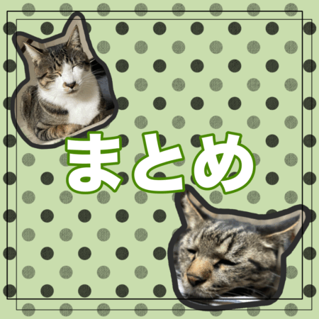 猫 飼い方豆知識 まとめ